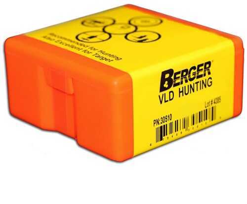 Berger Bullets 6.5 mm VLD Hunting 130 Grain Reloading Component 500 Per Box