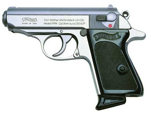 Click to see larger image. Walther PPK 380 ACP Stainless Steel Semi Automatic Pistol 2246001