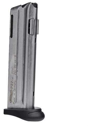 Walther Magazine 22LR 10 Rounds Fits P22 Nickel Q Style Frame 512604