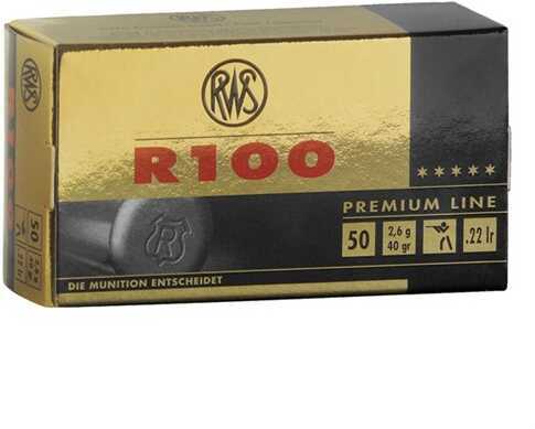 22 Long Rifle 50 Rounds Ammunition RWS 40 Grain Lead