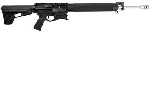 Red X Arms 308 Stainless Steel Varmint Rifle 20 Fluted Heavy Polished Barrel Matte Black Polymer Stock Semi-Auto