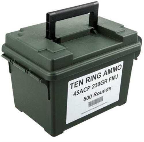 45 ACP 500 Rounds Ammunition Dynamic Research Technologies 230 Grain Full Metal Jacket