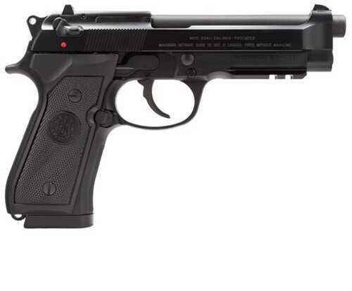 Pistol Beretta 92A1 Bruniton 9mm Luger (3) 4.9" Barrel 10 Rounds Mags with Fired Case