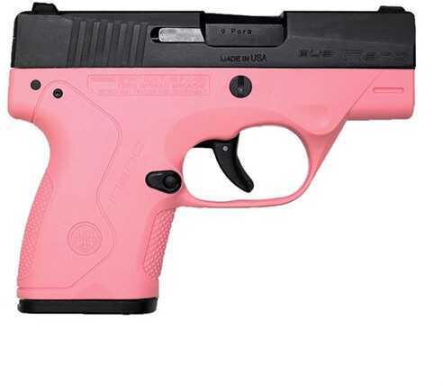 Pistol Beretta Bu9 NaNo 9mm Luger 3" Barrel 6 Rounds Pink