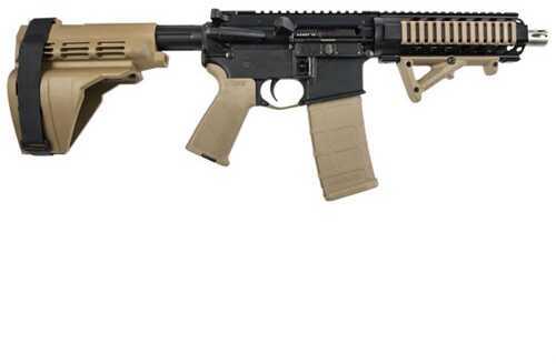 Red X Arms 5.56mm NATO 7.5 Barrel Flat Dark Earth Finish With Sig Brace Semi-Automatic Pistol