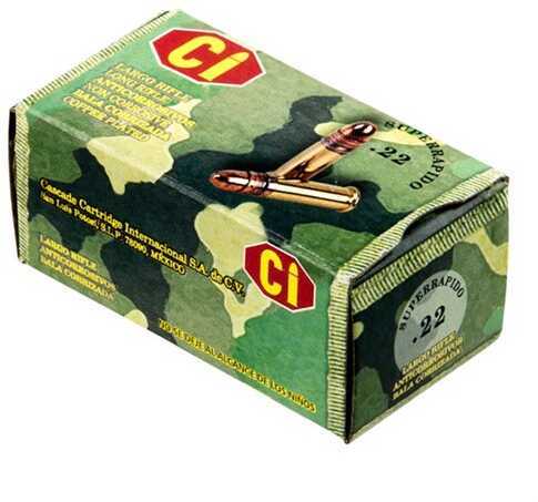 22 Long Rifle 50 Rounds Ammunition Cascade Industry 40 Grain Lead