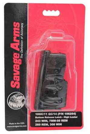 Savage Arms Savage Magazine Box Assembly 300 Savage Hi-Luster Blued