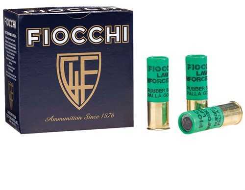 Fiocchi Rubber Baton Slug 12 Gauge 2.75'' 4.8 Grams 25 (10 Rounds Per Box)