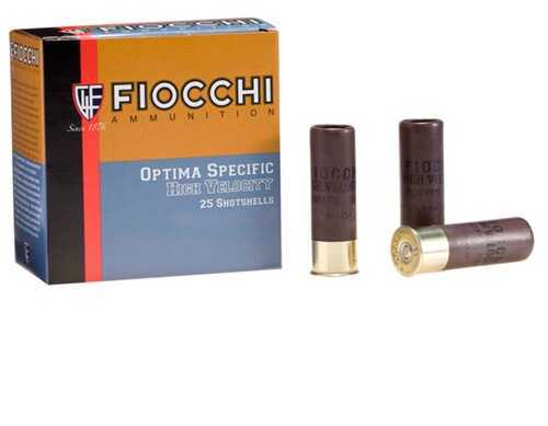 12 Gauge 25 Rounds Ammunition Fiocchi Ammo 3" 1 3/4 oz Steel #4