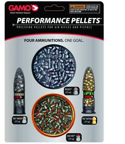 Gamo Combo Pack Performance Pellets .177 632092854