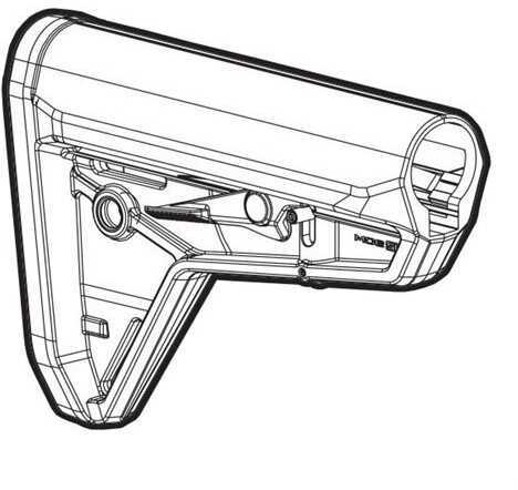 Magpul Industries Corp. MOE SL Mil-Spec Stock FDE