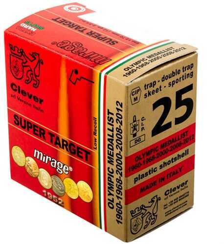 12 Gauge 250 Rounds Ammunition Clever 2 3/4" 1 1/8 oz Lead #8 1/2