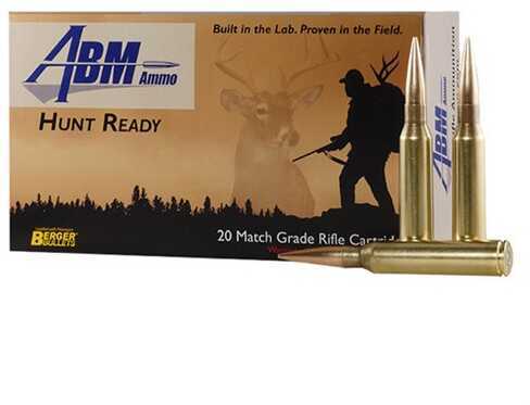 338 Lapua Magnum 20 Rounds Ammunition ABM Ammo 300 Grain Hollow Point