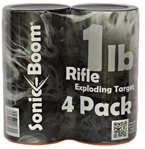 Sonic Boom Targets 1 Lbs. EXPODING Rifle 4 Pack