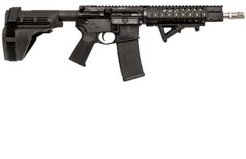 Red X Arms Semi-Automatic AR Pistol 5.56mm NATO 10.5" Barrel 30 Rounds Black with Sig Brace