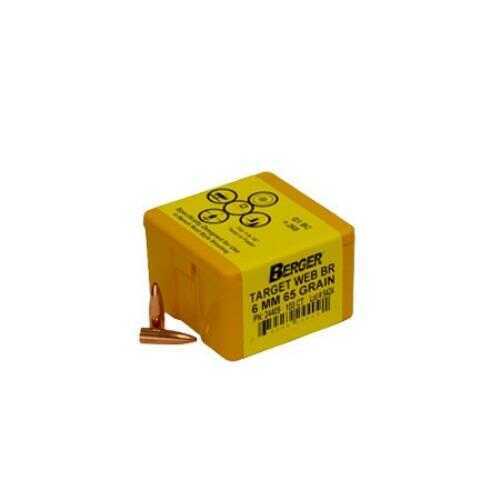 Berger Bullets Match Web BR Target 6mm 65 Grains 100/Box