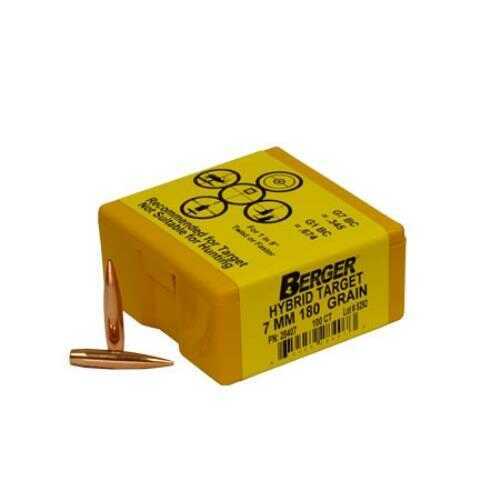 Berger Bullets Hybrid Target 7mm 180 Grain Component 100 Per Box
