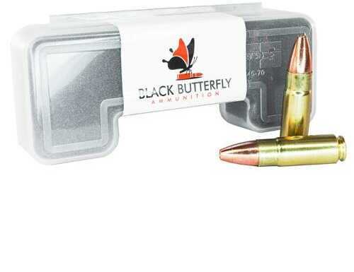 Click to see larger image. 458 Socom 20 Rounds Ammunition Black Butterfly 300 Grain Hollow Point
