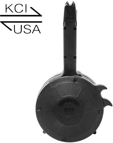 KCI USA for Glock 17, 19, 26 50Rd Drum Magazine 9MM