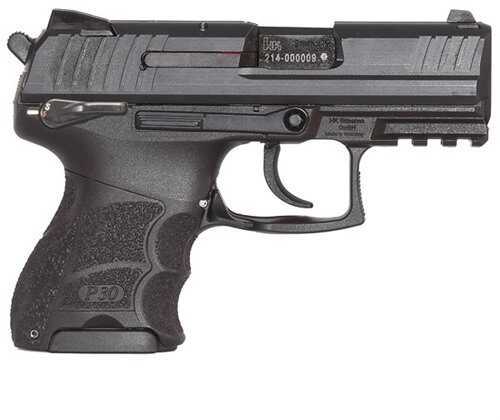 Heckler & Koch Pistol HK P30SKS V3 Ambi Safety/ Rear Decocking Button 9mm Luger 3.27" Barrel 10 Rounds Black