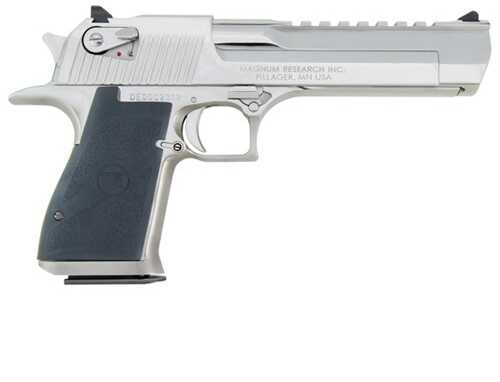 Magnum Research Desert Eagle 50 Action Express 6" Barrel 7 Round Bright Nickel Semi-Automatic Pistol