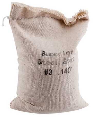 Ballistic Advantage Superior Steel Shot #3, 10lb Bag, .140"