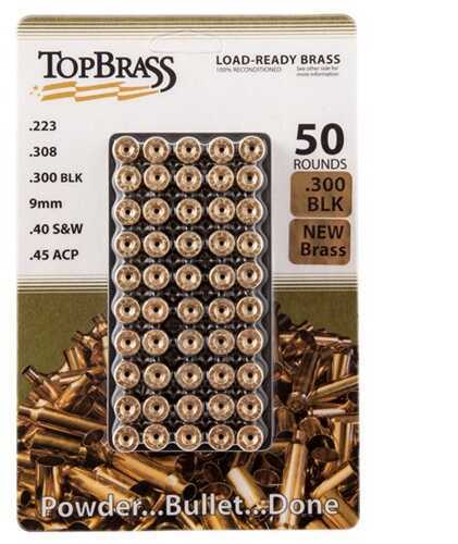 Top Brass New Condition 300 AAC Black Cases 50/Bag