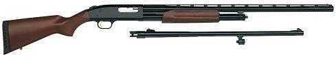 Mossberg 500 Combo 12 Gauge Shotgun 28" Rib Barrel 24" Fully Rifled 6 Rounds Blue Wood 54264-7