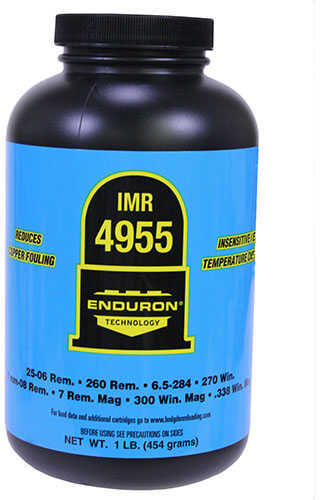 Hodgdon Powder IMR 4955 1Lb Bottle