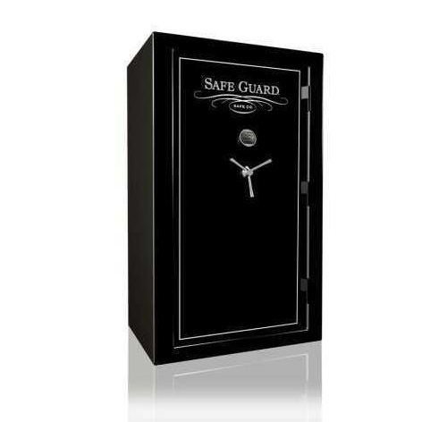 Champion Safe Guard Deluxe Home and Fire 36 Gun Safe- Black