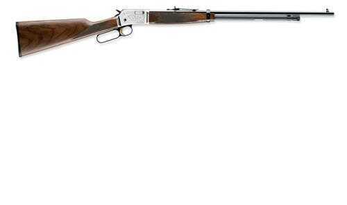 Browning BL-22 Rifle 22 Long Grade II Wood 24" Octagon Barrel Satin Finish Stock 024105155
