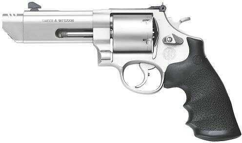 Smith & Wesson M629 V-Crown 44 Magnum Rubber Grip Stainless Steel Finish 6 Round Revolver 170137