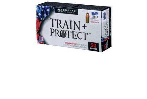 9mm Luger 50 Rounds Ammunition Federal Cartridge 115 Grain Versatile Hollow Point