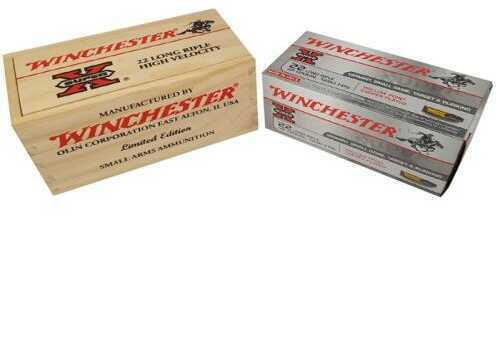 22 Long Rifle 500 Rounds Ammunition Winchester 36 Grain Hollow Point