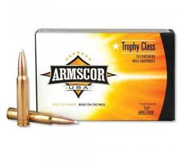 338 Winchester Magnum 20 Rounds Ammunition Armscor Precision Inc 225 Grain AccuBond