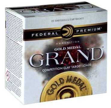 12 Gauge 25 Rounds Ammunition Federal Cartridge 2 3/4" 1 1/8 oz Lead #7 1/2
