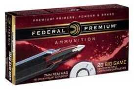 7mm-08 Remington 20 Rounds Ammunition Federal Cartridge 140 Grain Ballistic Tip