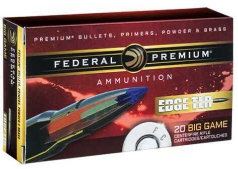 7mm Remington Magnum 20 Rounds Ammunition Federal Cartridge 155 Grain Edge TLR
