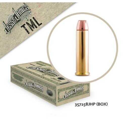 357 Magnum 20 Rounds Ammunition Cascade Industry 158 Grain Jacketed Hollow Point