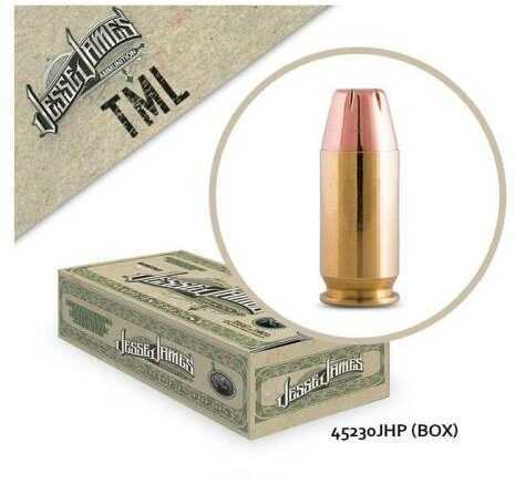 45 ACP 20 Rounds Ammunition Cascade Industry 230 Grain Jacketed Hollow Point