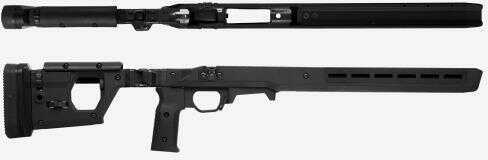 Magpul Industries Pro Remington 700 Short Action Adjustable Rifle Chassis in Black Aluminum