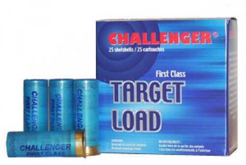 12 Gauge 2-3/4" Target #8 1-1/8 oz 25 Rounds Challenger Shotgun Ammunition
