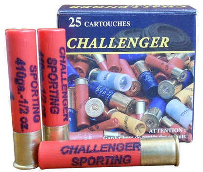 410 Gauge 250 Rounds Ammunition Challenger Ammo 1/2" oz Lead #8