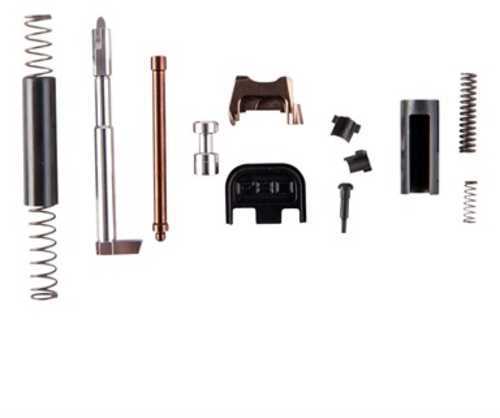 Slide Parts Kit For Glock 9mm, Blk/Red