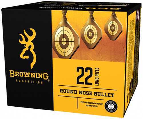 22 Long Rifle 1000 Rounds Ammunition Browning 36 Grain Lead