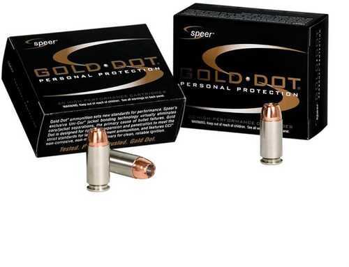 357 Magnum 20 Rounds Ammunition Speer 125 Grain Jacketed Hollow Point