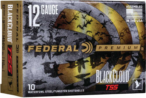 12 Gauge 10 Rounds Ammunition Federal Cartridge 3" 1 1/4 oz Tungsten #3 & 9