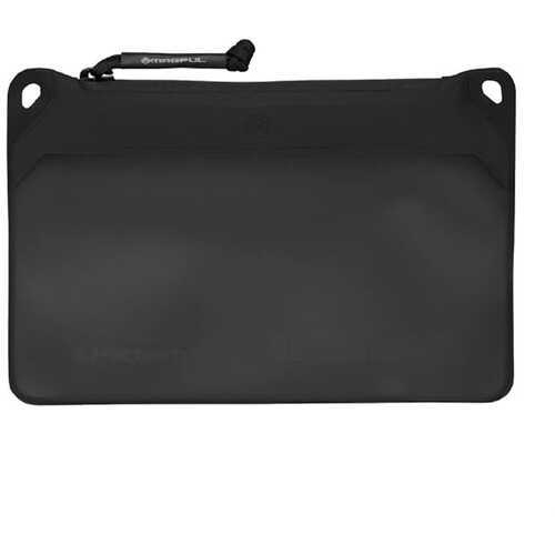 Magpul Industries DAKA Window Pouch Medium 7"x12" Black Polymer Fabric for Easy Organization MAG995-001