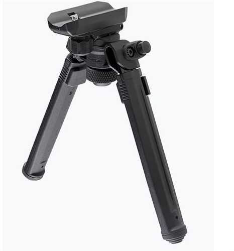 Magpul Industries Bipod with QD Sling Stud Attachment Black Aluminum, Model: MAG1075BLK