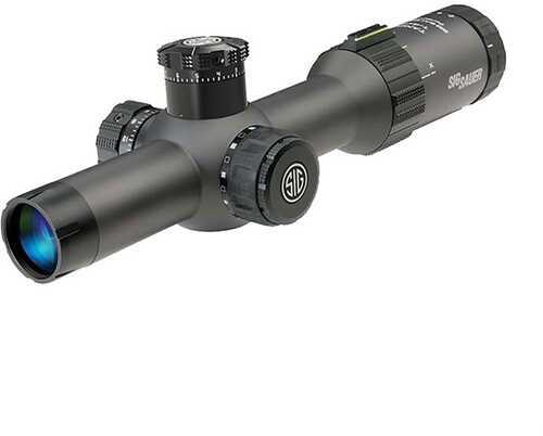 Sig Sauer Tango4 1-4x24mm 30mm FFP MRAD Illuminated Reticle 0.2 Adjustable Black